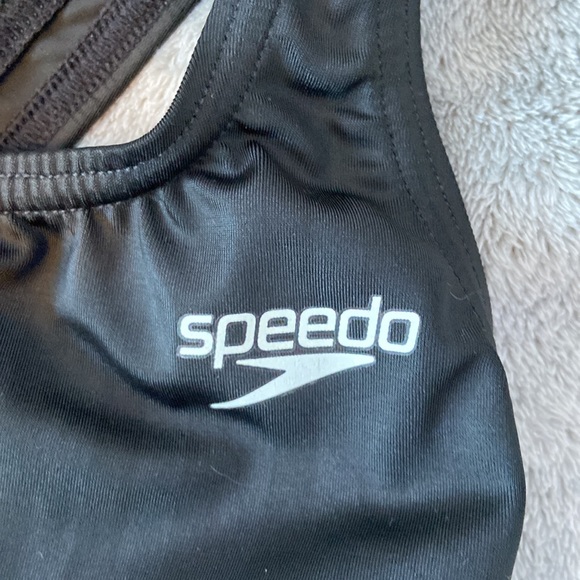 Speedo Racing Suit Black - Picture 5 of 5